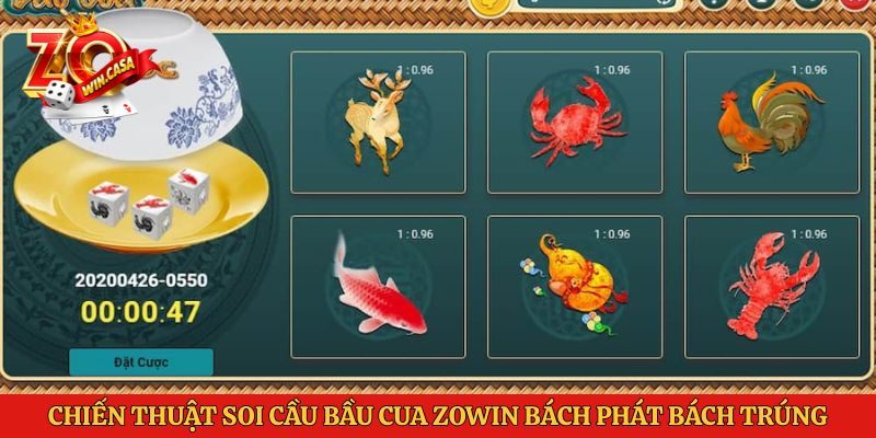 Bầu Cua Zowin - Mẹo Đặt Cược Rinh Thưởng Lớn Mỗi Ngày 3 Chiến thuật soi cầu Bầu cua Zowin bách phát bách trúng